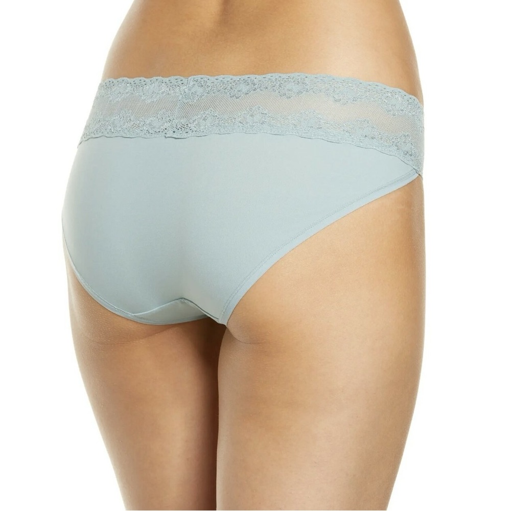 NATORI Bliss Perfection Lace-Waist Bikini - Picture 3 of 9